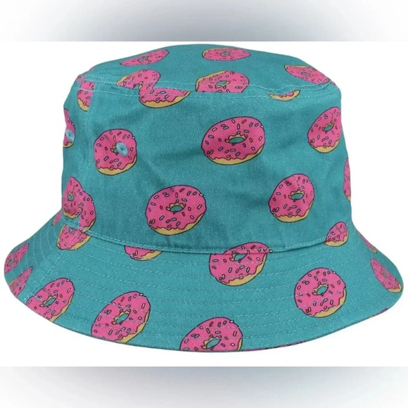 Herschel Supply Company Blue and Pink Floral Bucket Hat - Picture 3 of 7